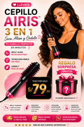 CEPILLO AIRIS™  Seca • Alisa • Ondula